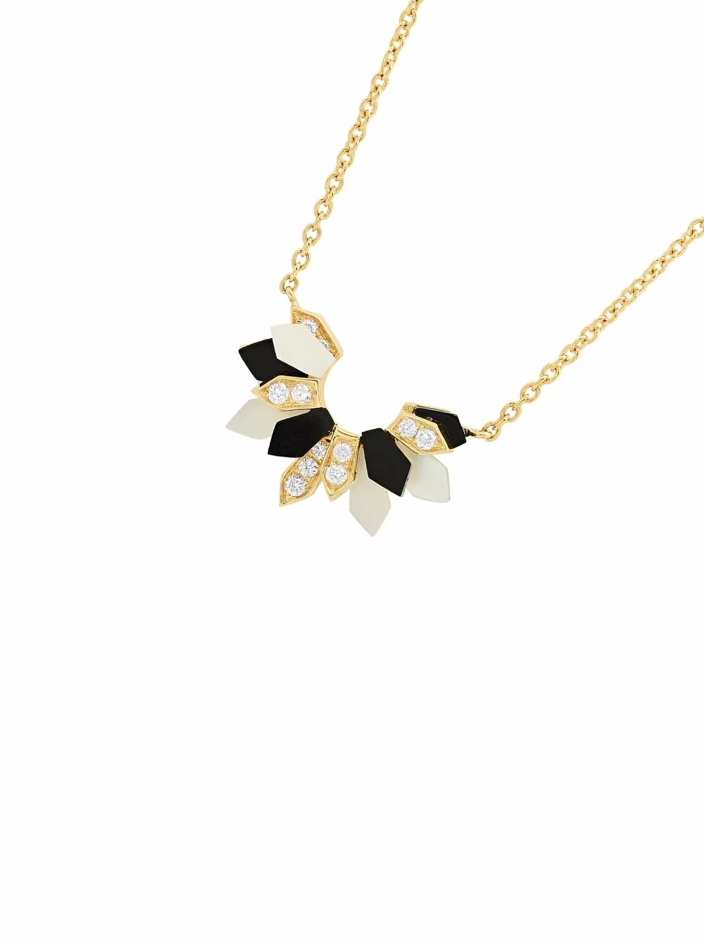 фото Colette подвеска penacho из желтого золота с бриллиантами