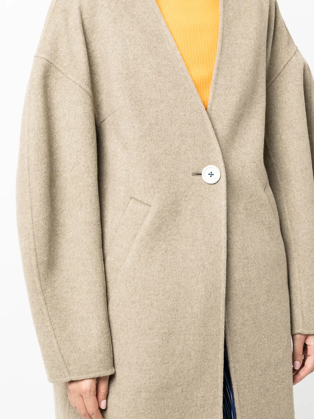 фото Enföld однобортное пальто оверсайз