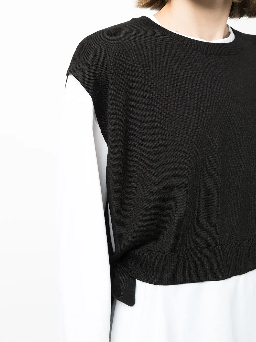 фото Enföld топ в двух тонах