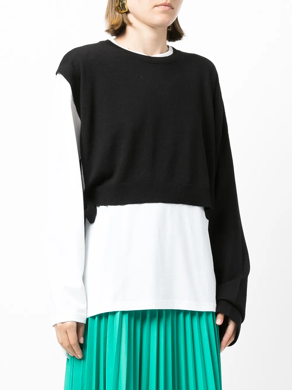 фото Enföld топ в двух тонах