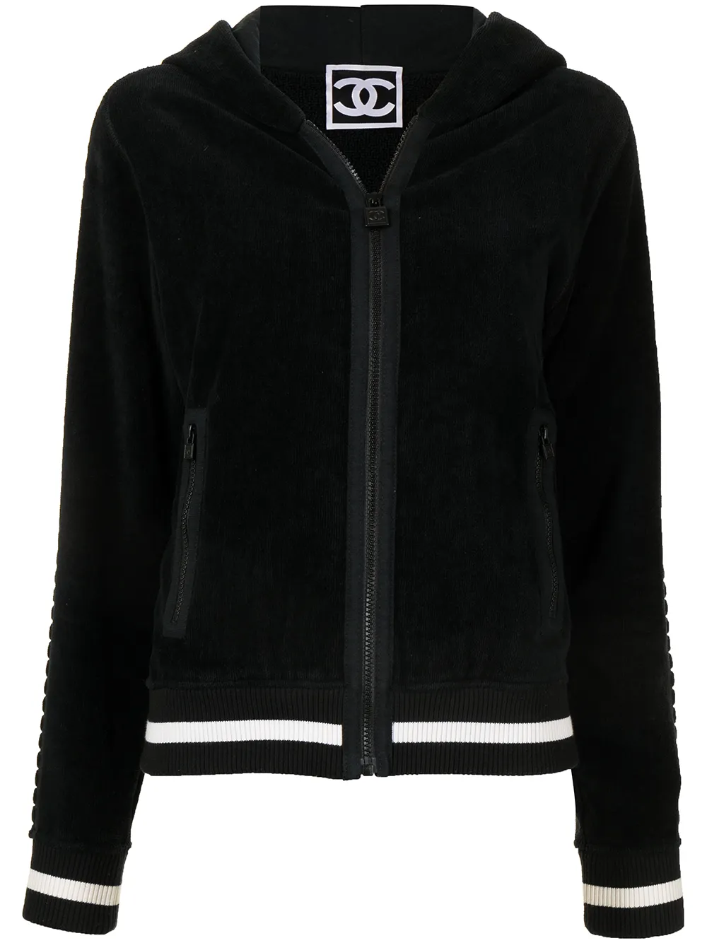 фото Chanel pre-owned худи sports line 2009-го года