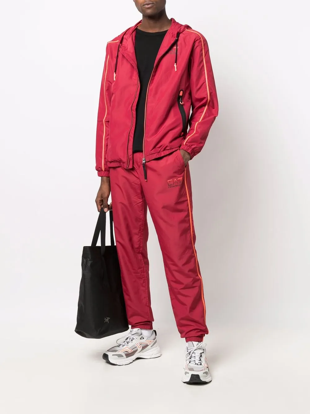фото Ea7 emporio armani спортивный костюм с логотипом