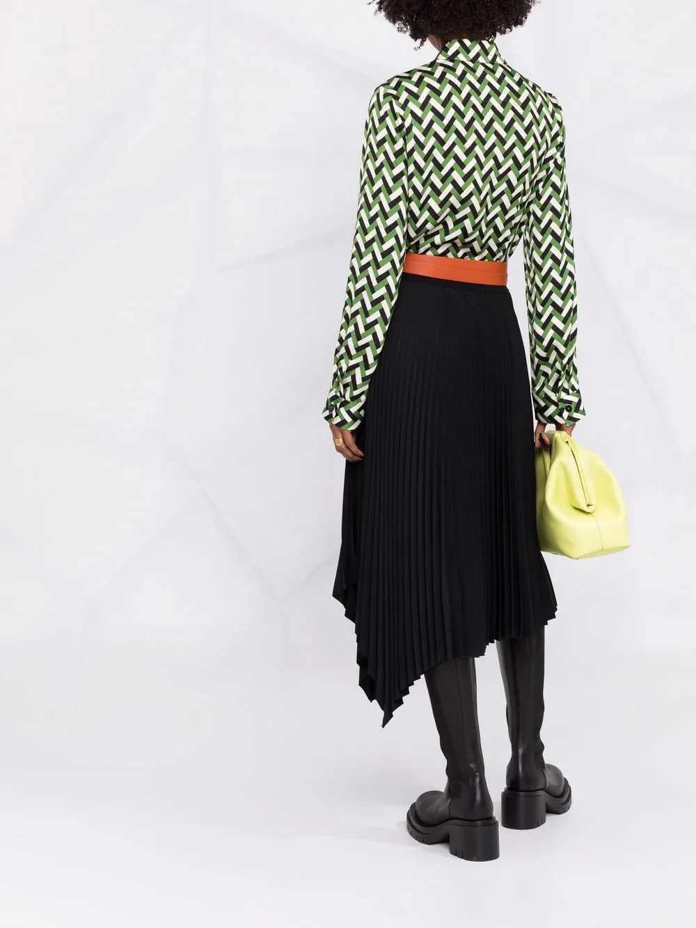 фото Jil sander рубашка с узором