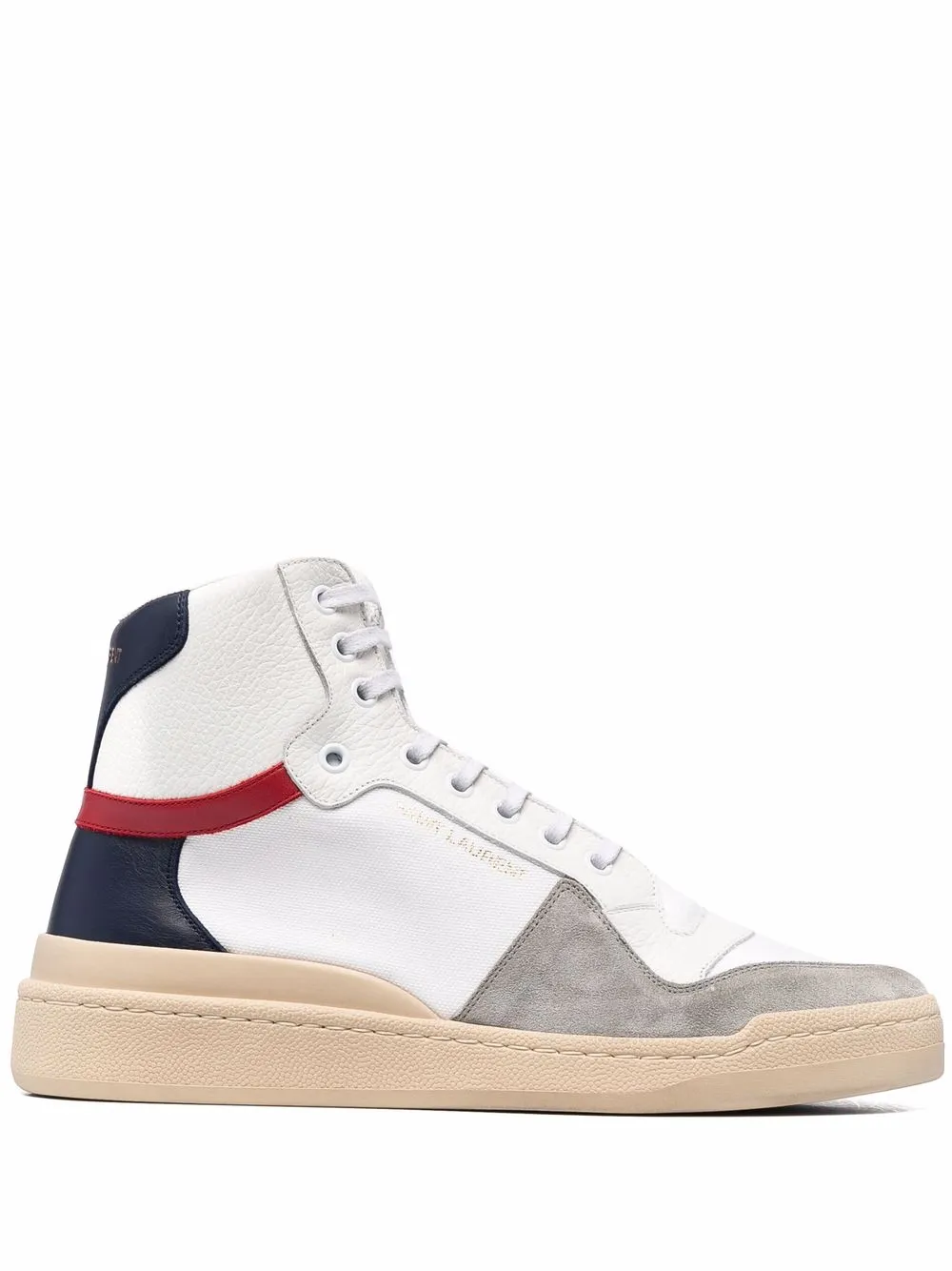 фото Saint laurent высокие кеды