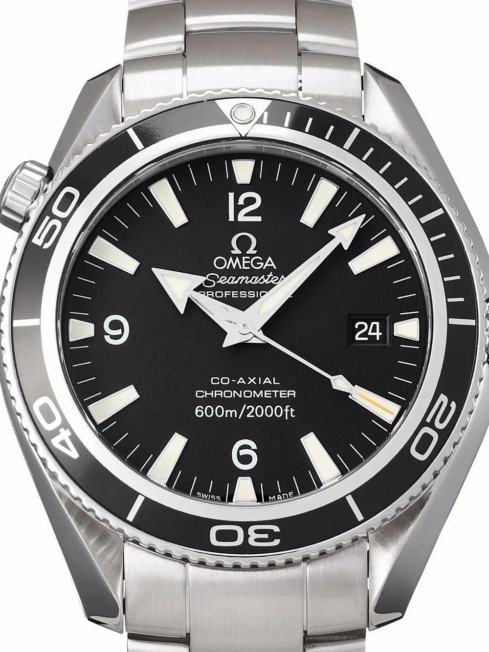 фото Omega наручные часы seamaster planet ocean pre-owned 42 мм