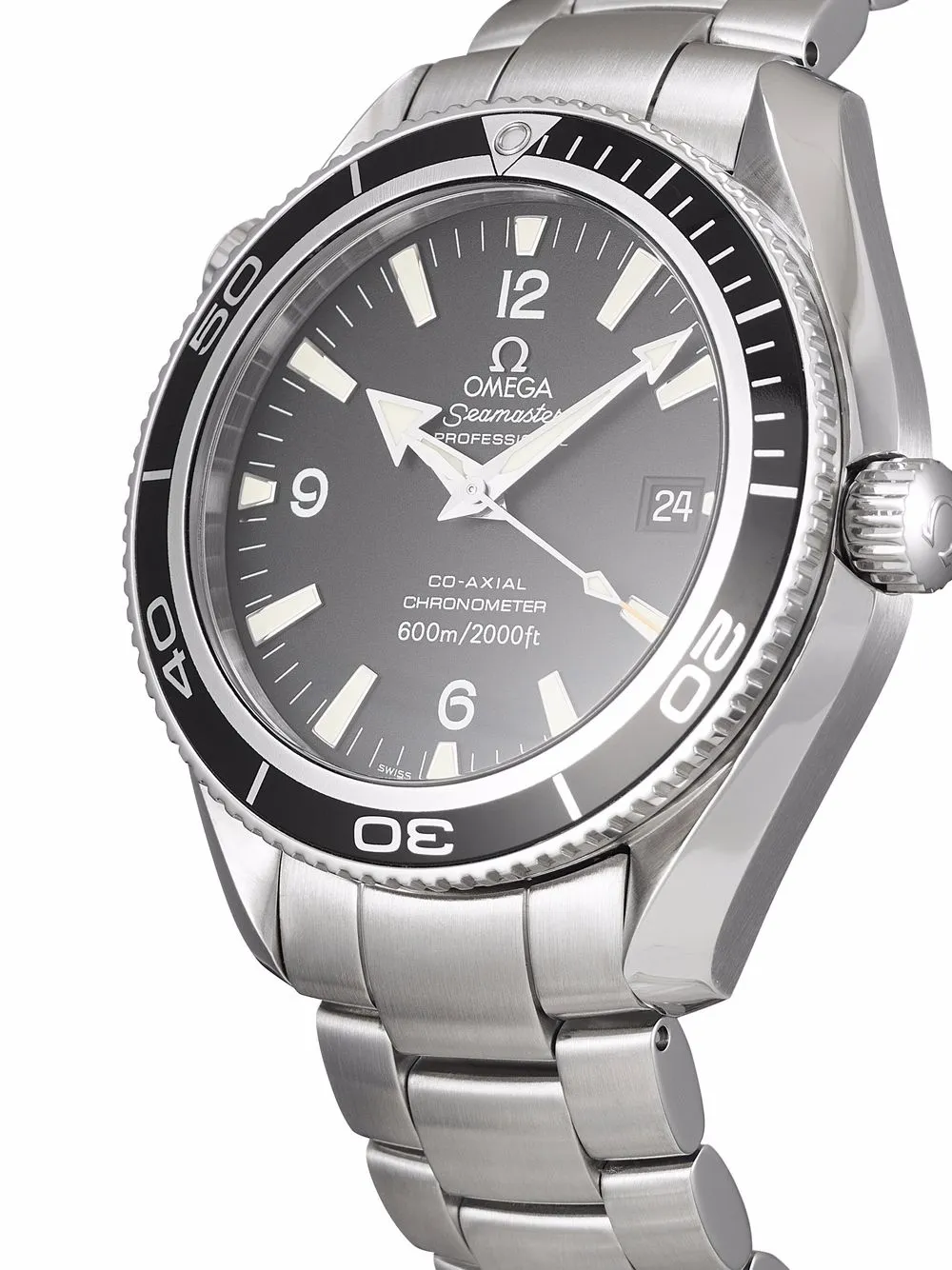 фото Omega наручные часы seamaster planet ocean pre-owned 42 мм