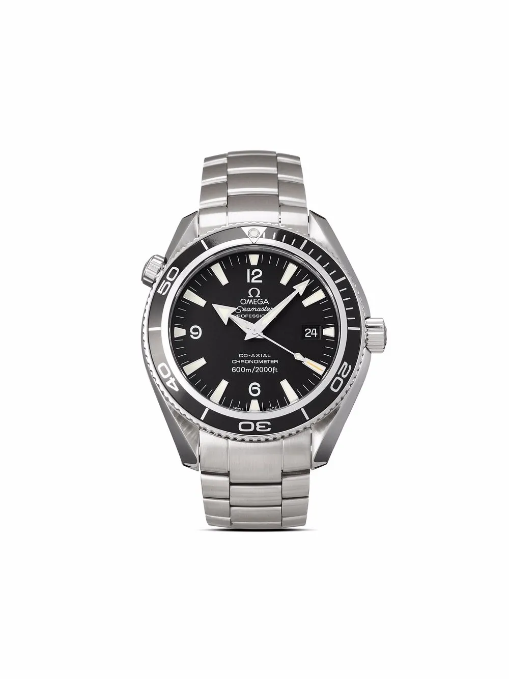 фото Omega наручные часы seamaster planet ocean pre-owned 42 мм