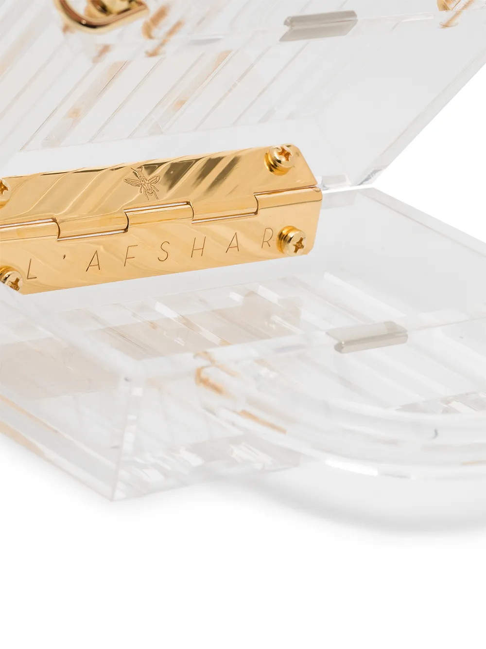 фото L’afshar мини-сумка на плечо lucite pagoda