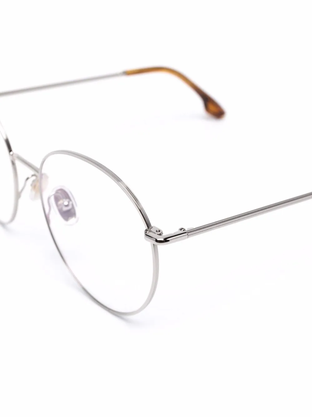 фото Victoria beckham eyewear очки в двухцветной круглой оправе