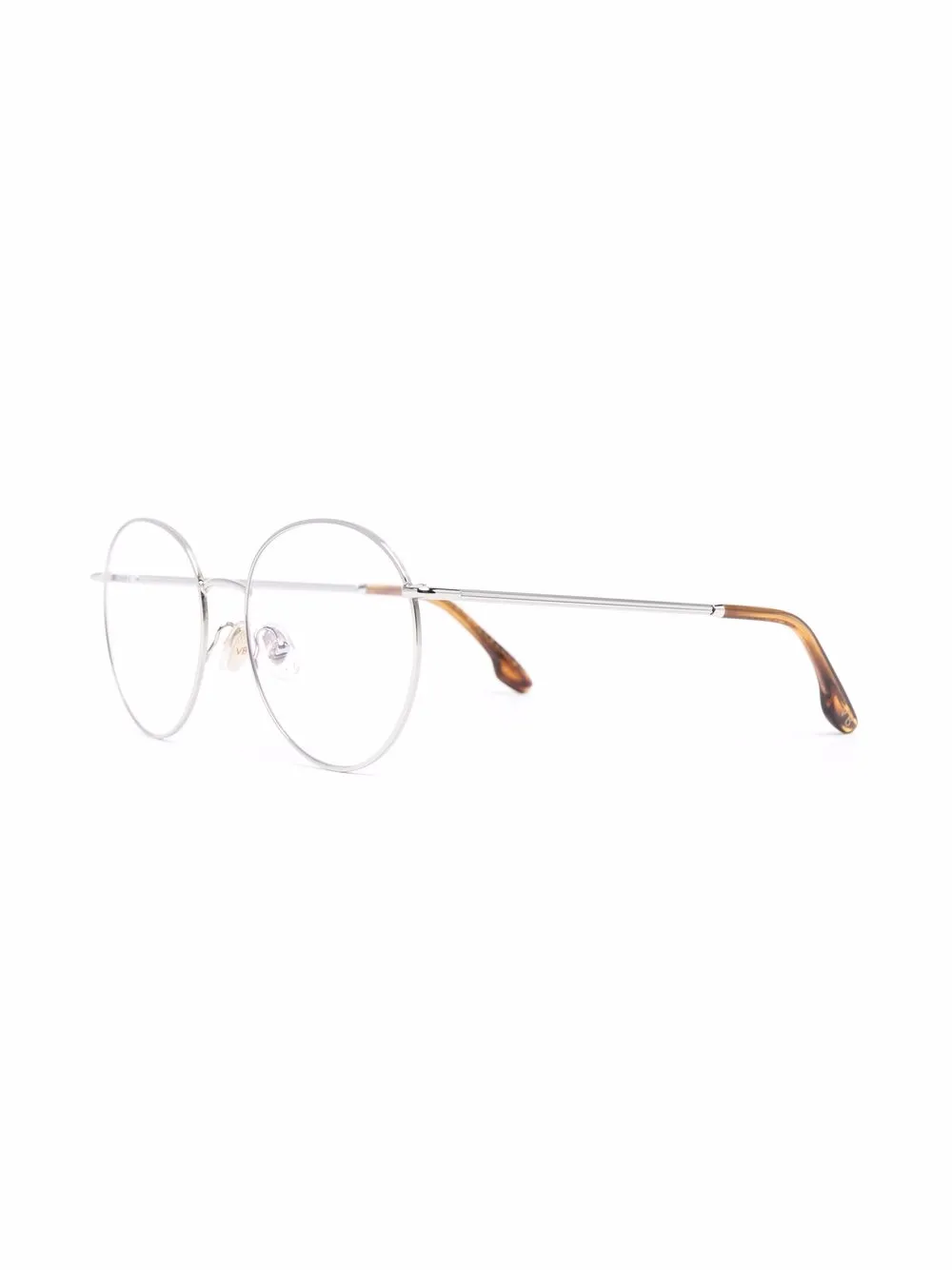 фото Victoria beckham eyewear очки в двухцветной круглой оправе