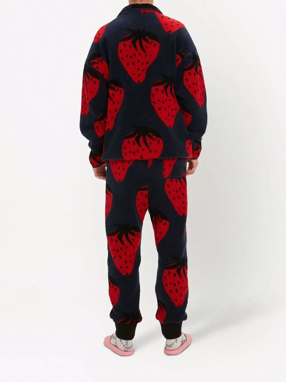 фото Jw anderson куртка на молнии с принтом