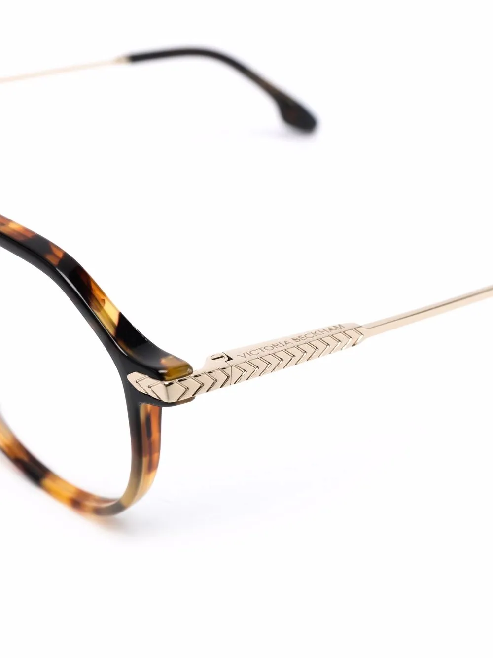 фото Victoria beckham eyewear очки в массивной оправе черепаховой расцветки