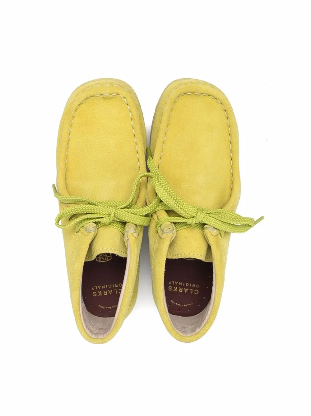 фото Clarks kids туфли на шнуровке