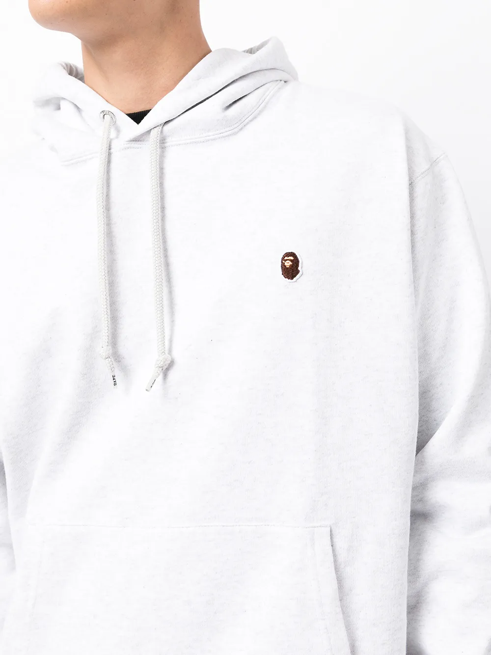фото A bathing ape® худи с вышитым логотипом