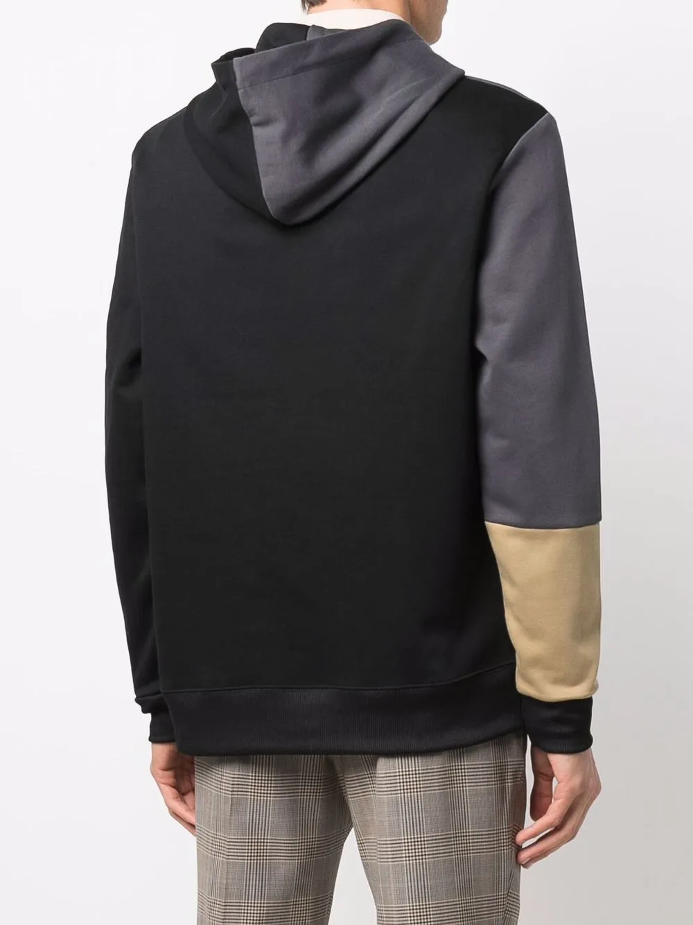 фото Fred perry худи в стиле колор-блок