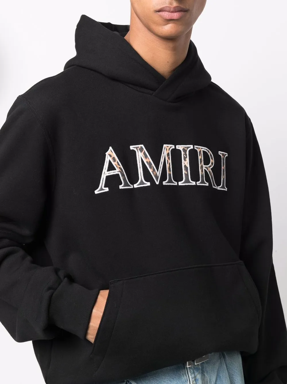 фото Amiri худи с вышитым логотипом
