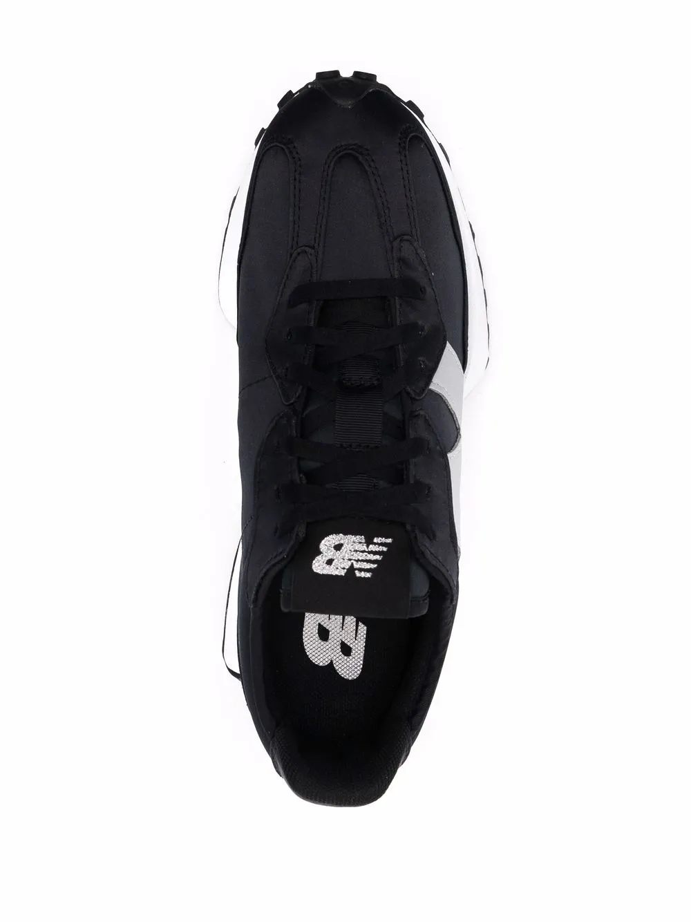 фото New balance кроссовки 327 с нашивкой-логотипом