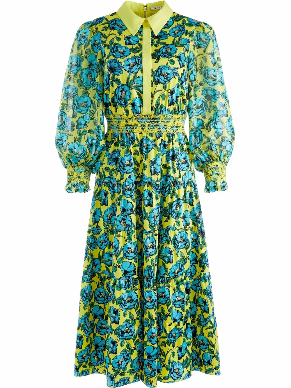 фото Alice+olivia платье-рубашка anaya