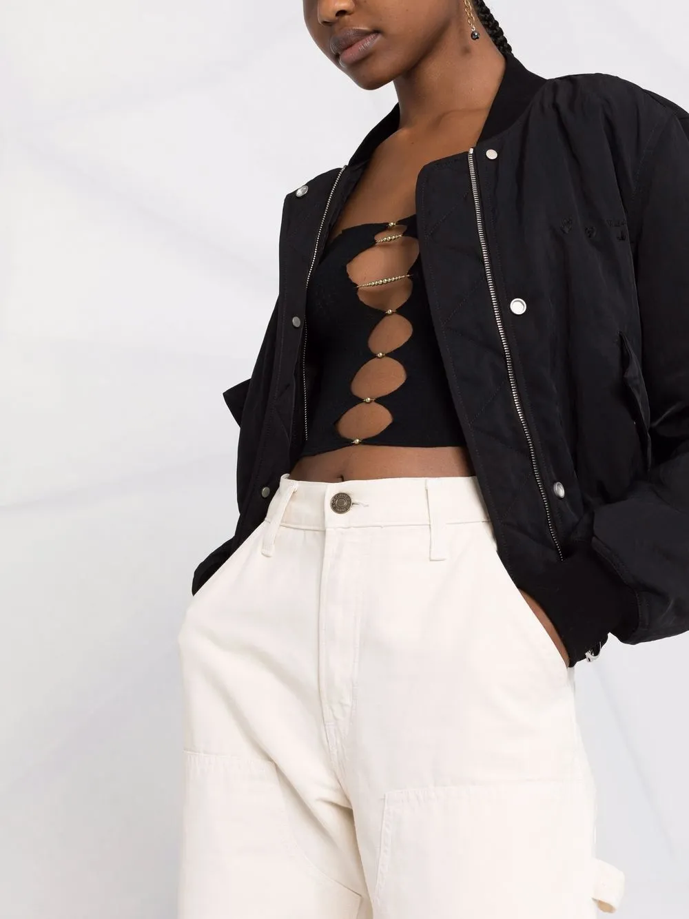 фото Rui укороченный топ без рукавов