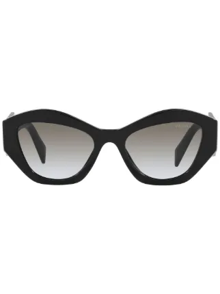 Prada Eyewear PR 07YS Oversize Frame Sunglasses Farfetch