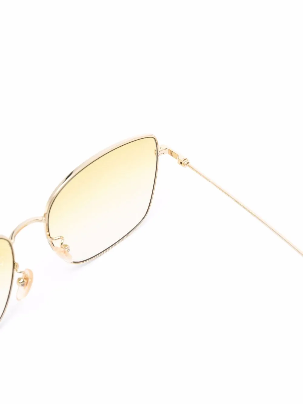 фото Gucci eyewear солнцезащитные очки в массивной оправе