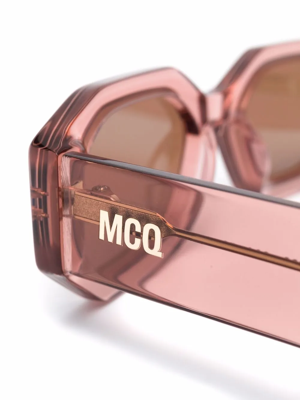 фото Mcq by alexander mcqueen eyewear солнцезащитные очки в прямоугольной оправе