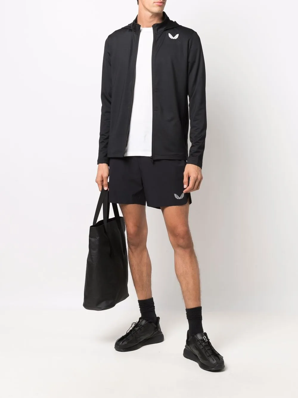 фото Castore куртка с капюшоном и принтом