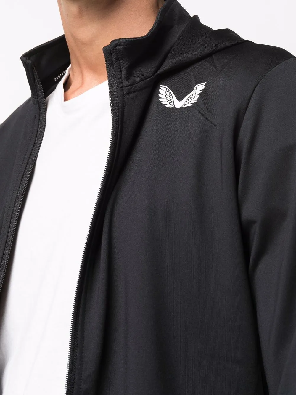 фото Castore куртка с капюшоном и принтом