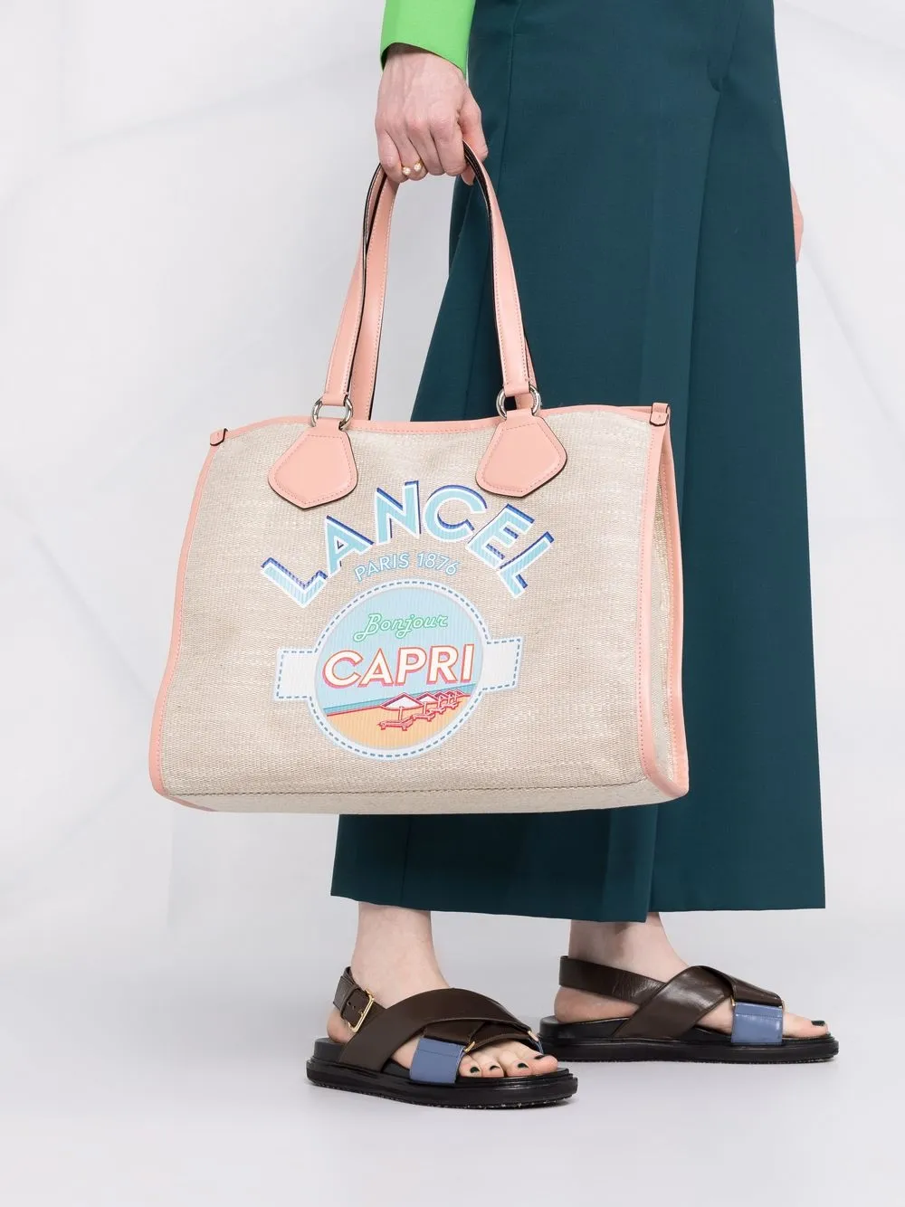 фото Lancer сумка-тоут с логотипом