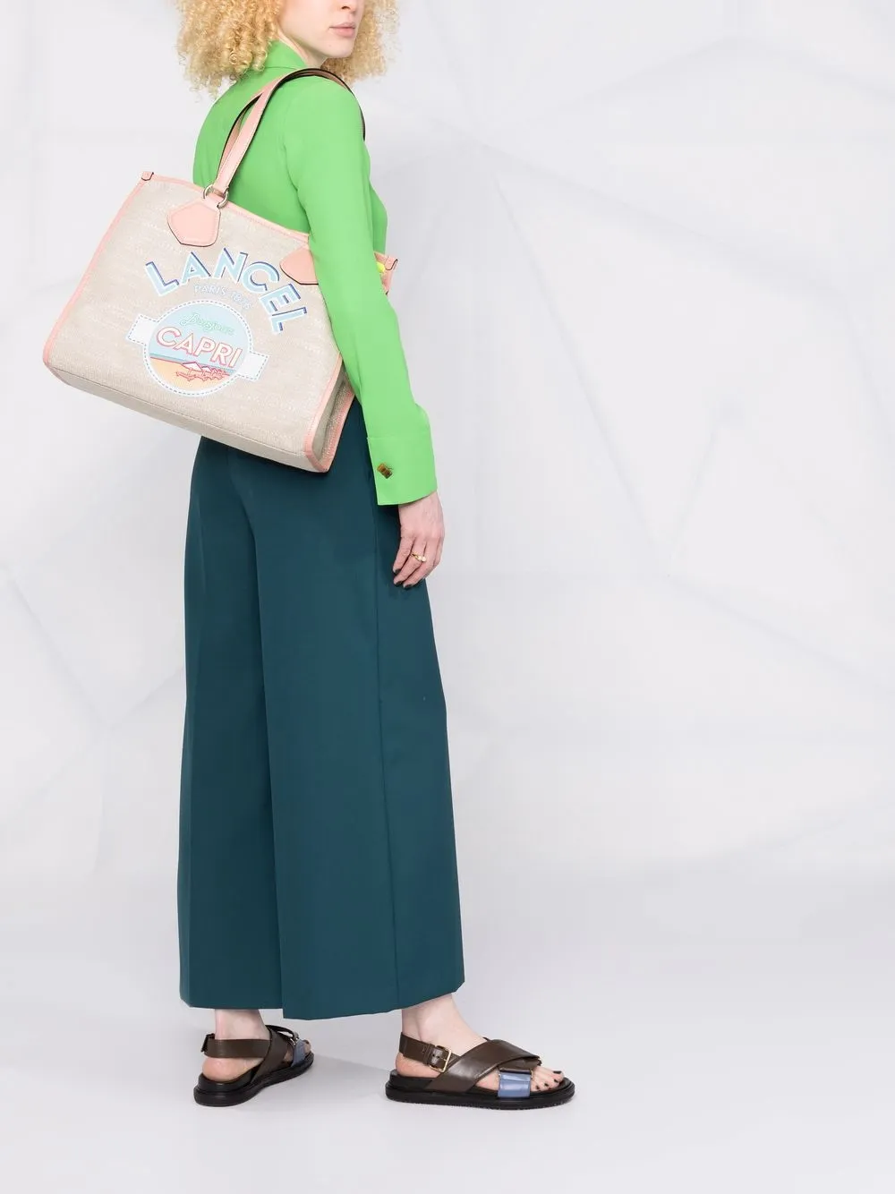 фото Lancer сумка-тоут с логотипом