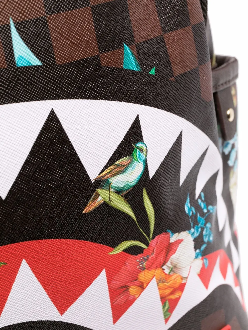 фото Sprayground рюкзак в клетку