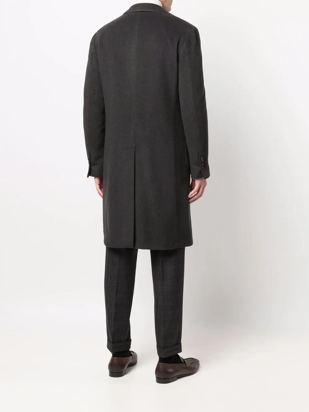 фото Lardini двубортное кашемировое пальто