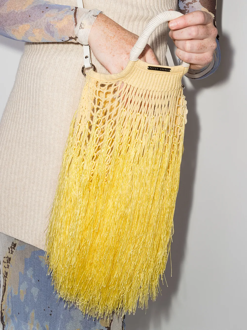 фото Petit kouraj мини-сумка fringe