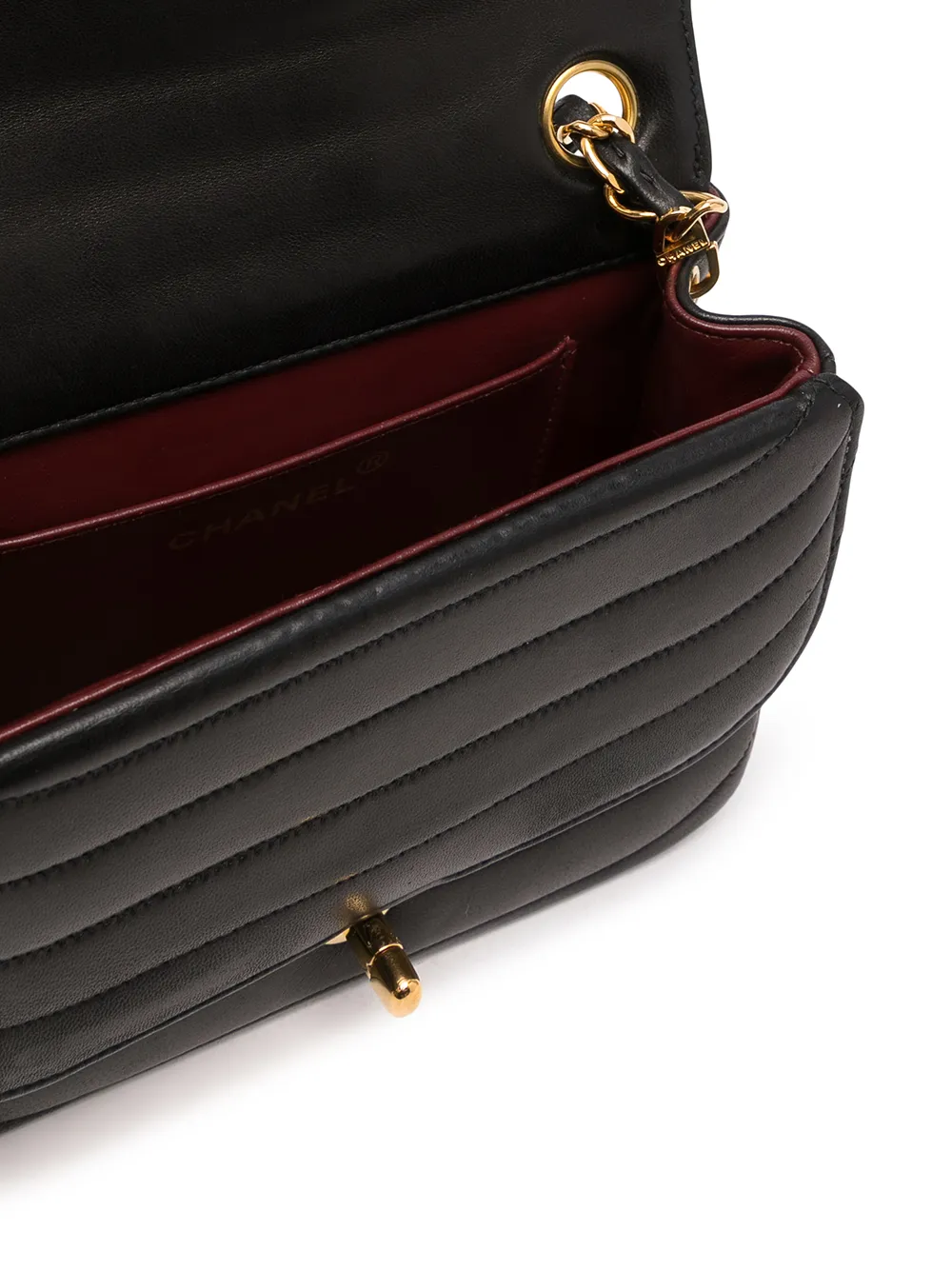фото Chanel pre-owned стеганая сумка на плечо 1992-го года