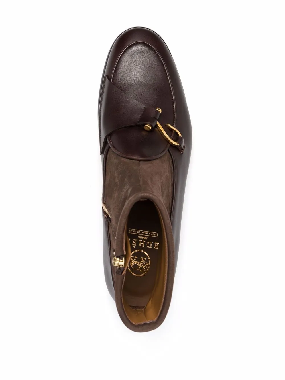 фото Edhen milano ботинки с пряжкой