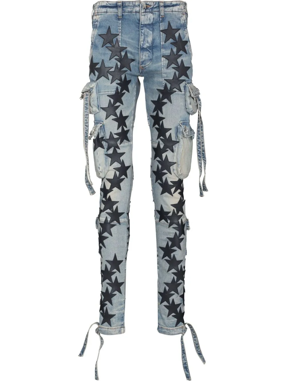 Amiri Blue Chemist Star Tactical Cargo Pants ModeSens