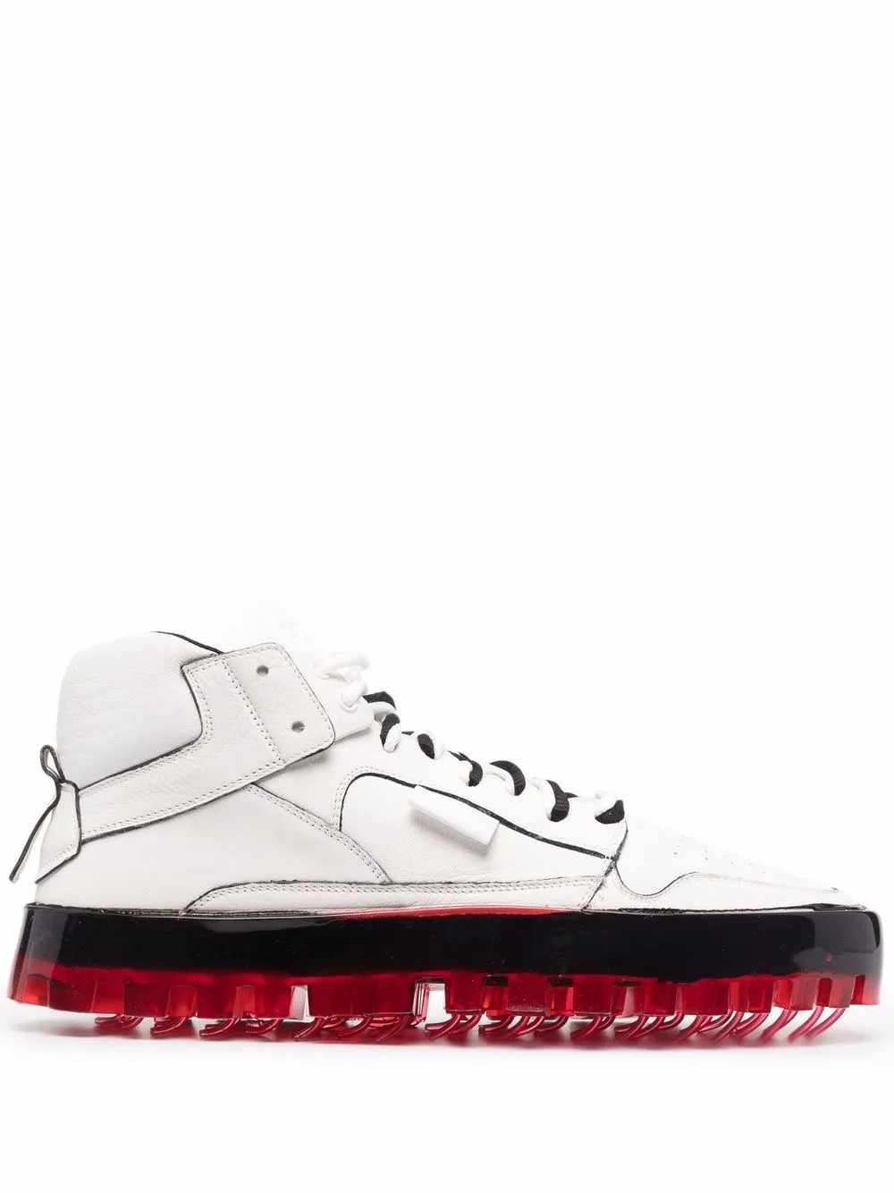 фото Oxs rubber soul высокие кроссовки на прозрачной подошве