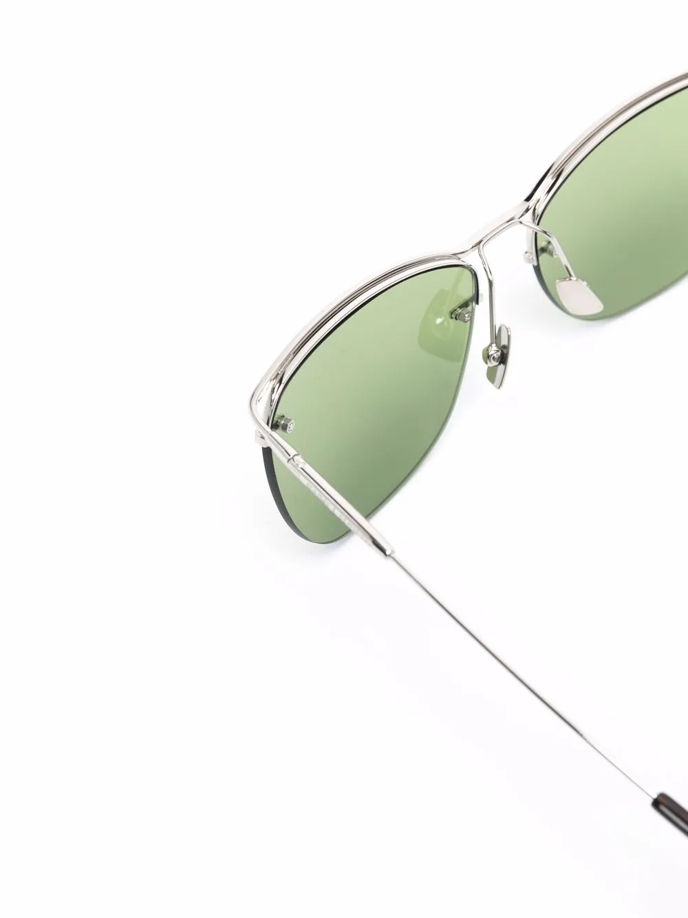фото Saint laurent eyewear солнцезащитные очки в квадратной оправе