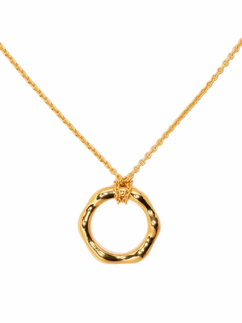 Missoma mini molten pendant necklace - Gold