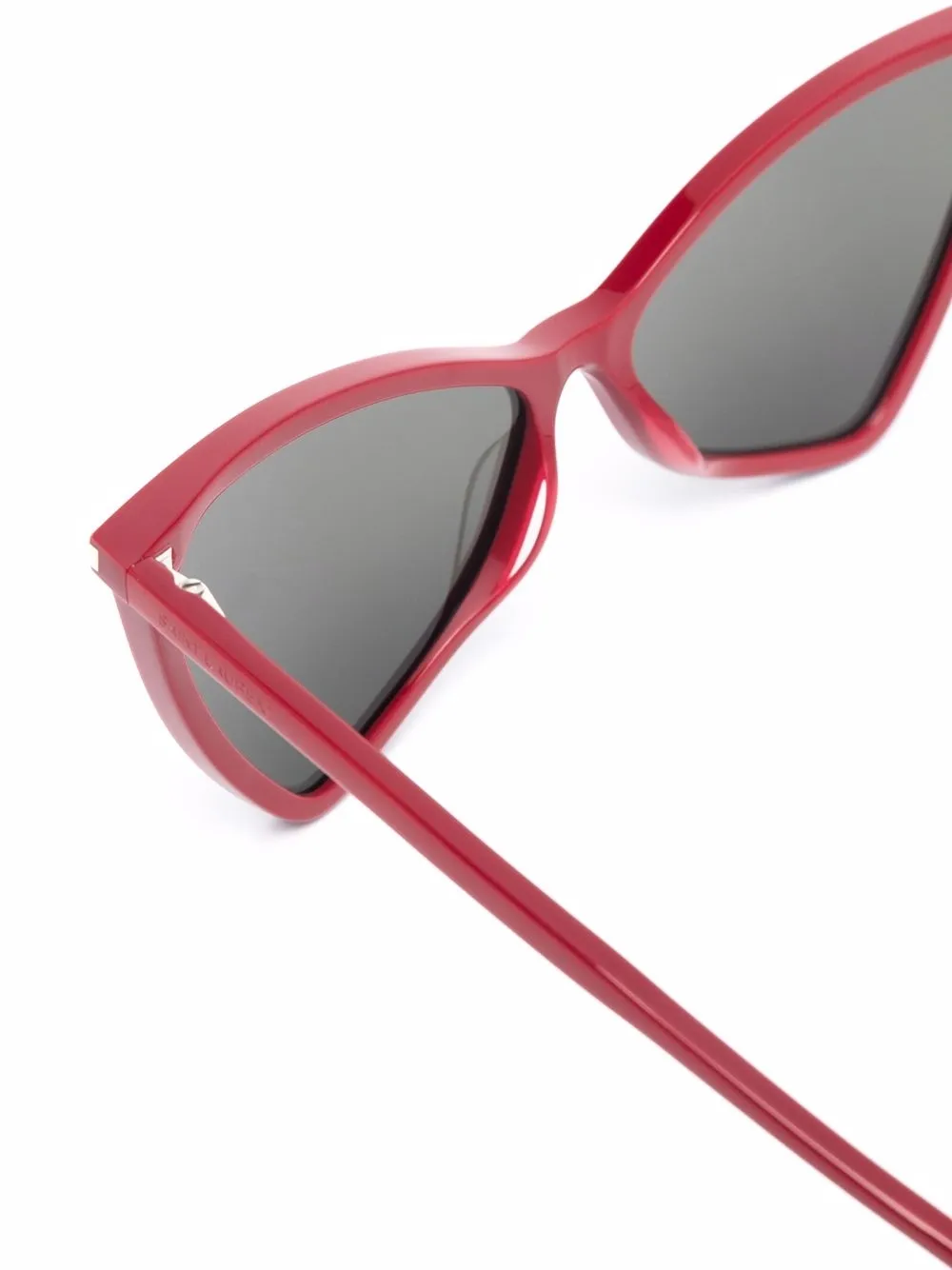 фото Saint laurent eyewear солнцезащитные очки jerry в оправе 'кошачий глаз'