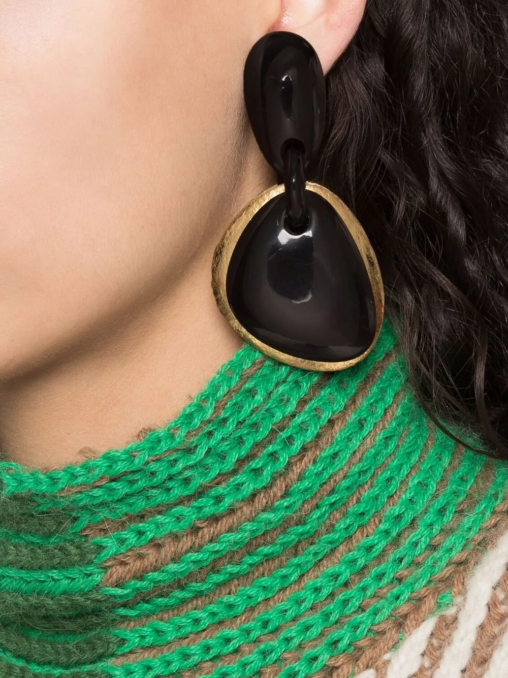 фото Monies массивные серьги-подвески