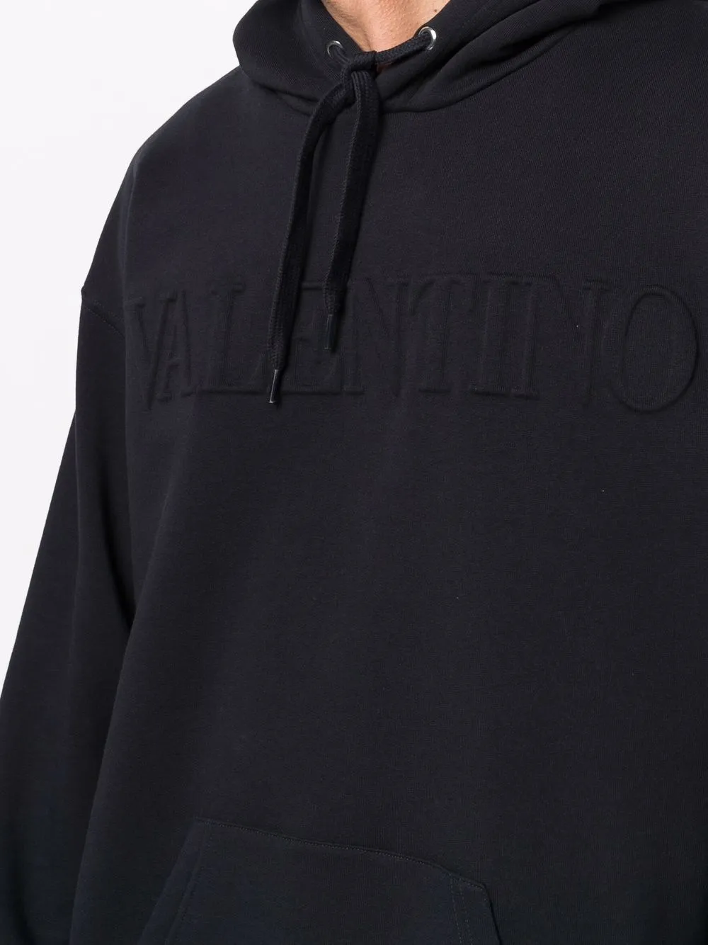 фото Valentino худи оверсайз с тисненым логотипом