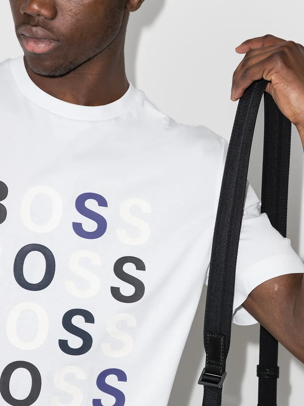 фото Boss футболка с логотипом