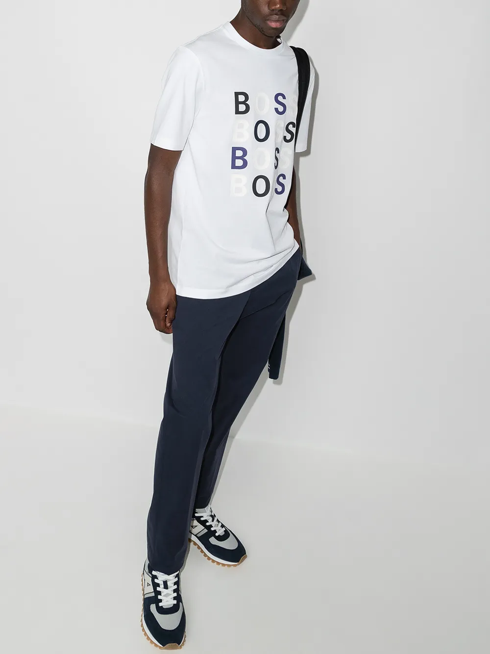 фото Boss футболка с логотипом