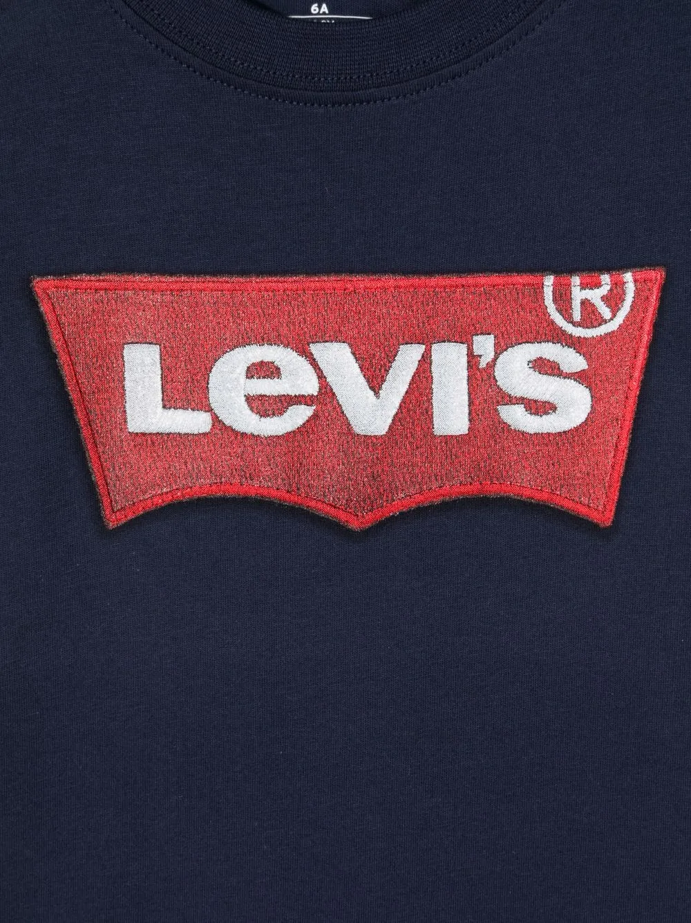 фото Levi's kids длинная футболка с логотипом