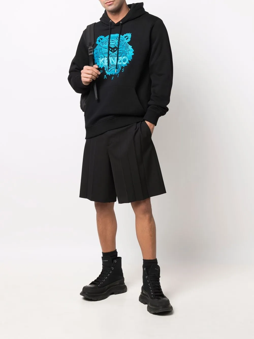 фото Kenzo худи с вышивкой