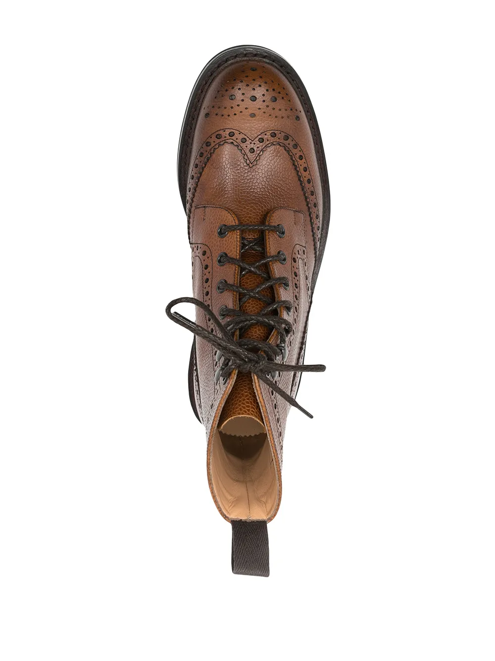 фото Church's ботинки на шнуровке с перфорацией