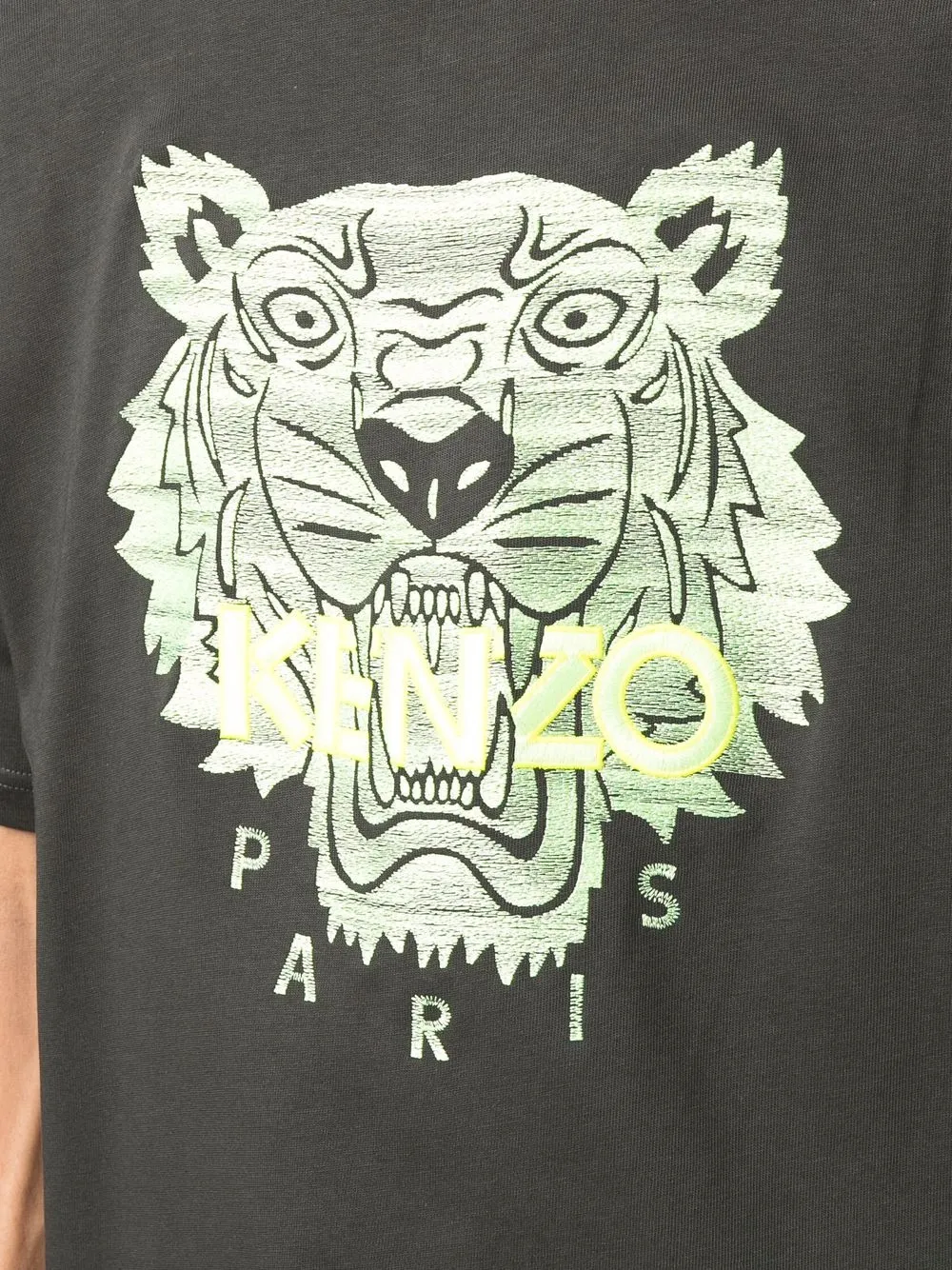 фото Kenzo футболка с вышитым логотипом