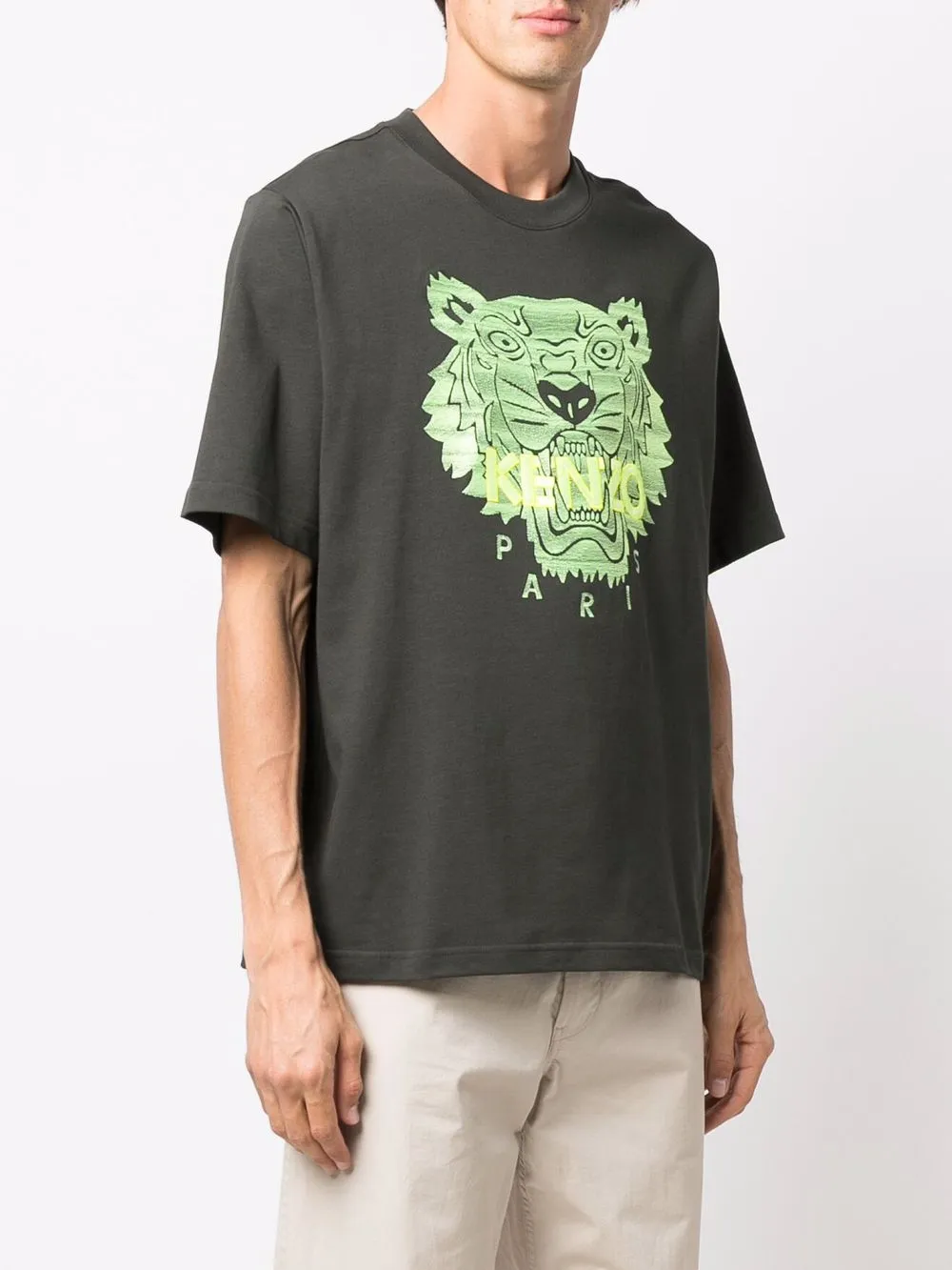 фото Kenzo футболка с вышитым логотипом