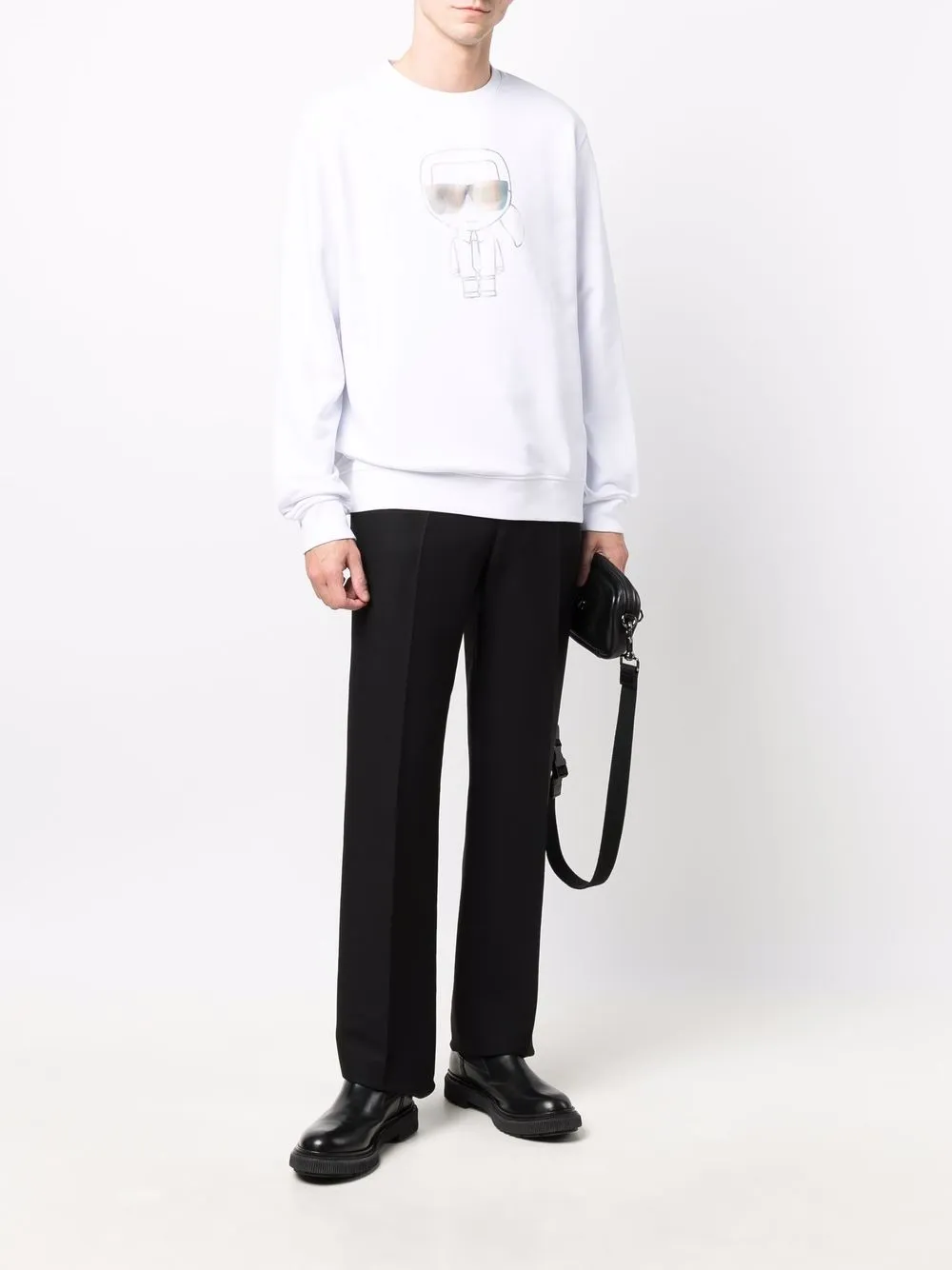 фото Karl lagerfeld толстовка с логотипом